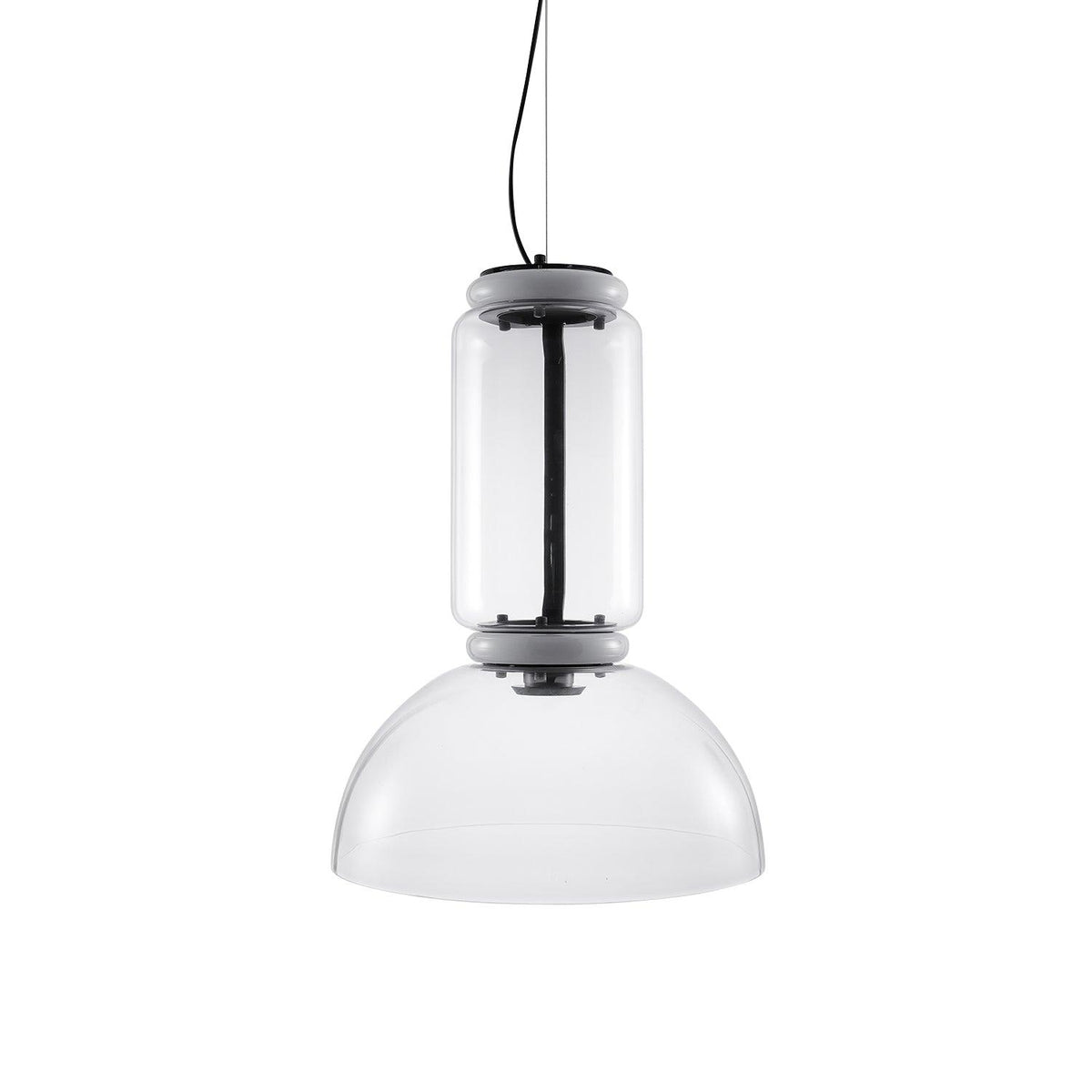 Luminária suspensa artística industrial Vayden