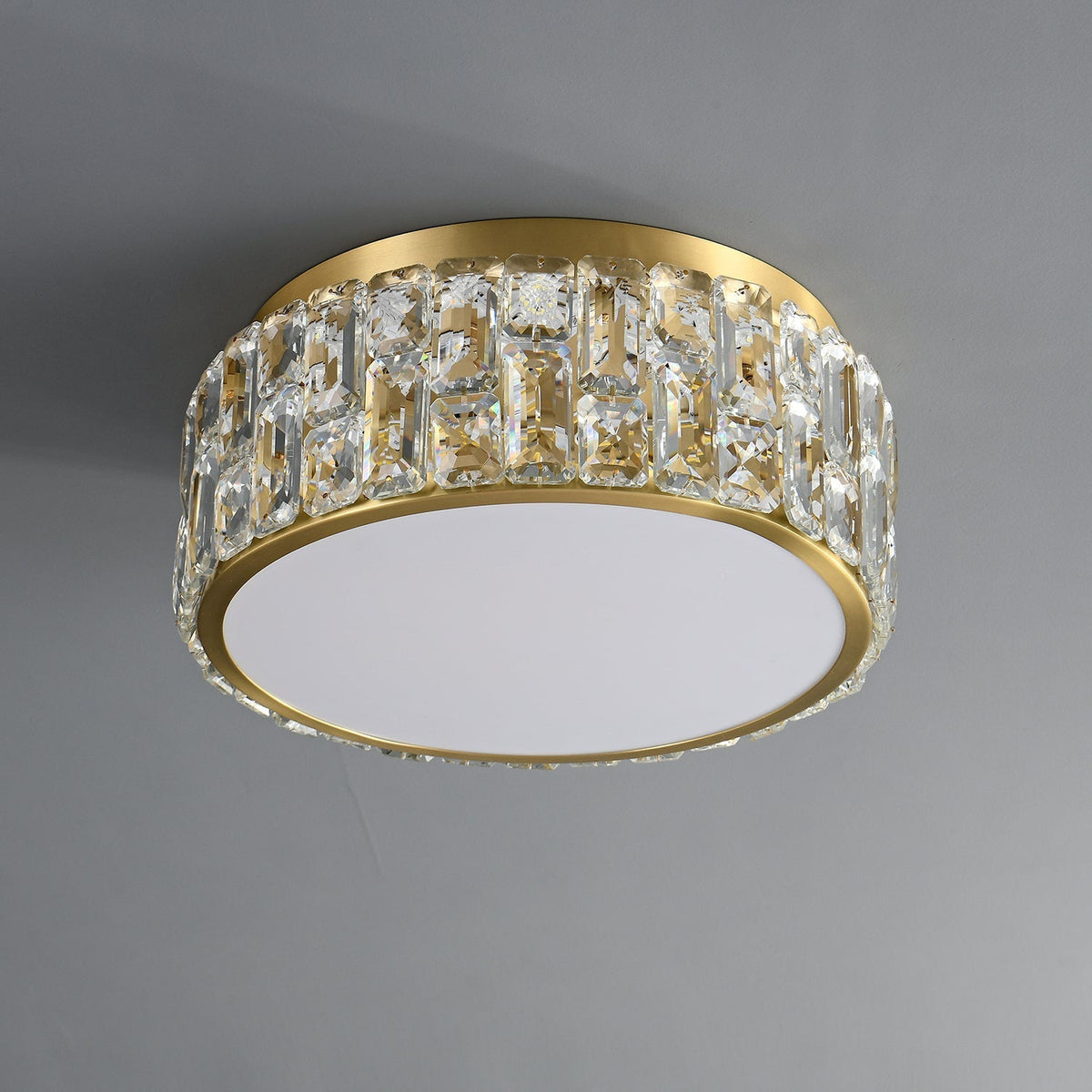 Candeeiro de teto em cristal, luxo pós-moderno Cimare