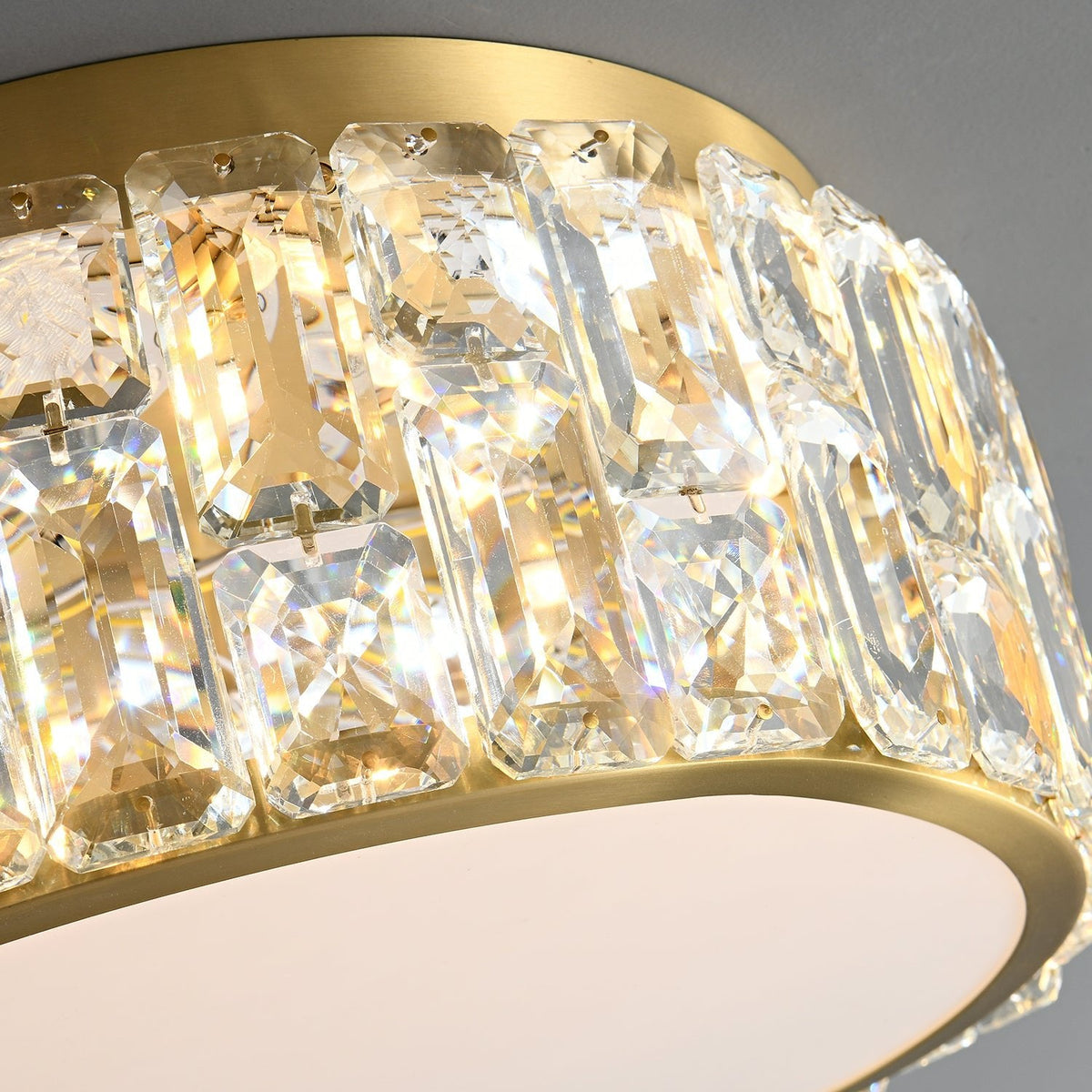Candeeiro de teto em cristal, luxo pós-moderno Cimare