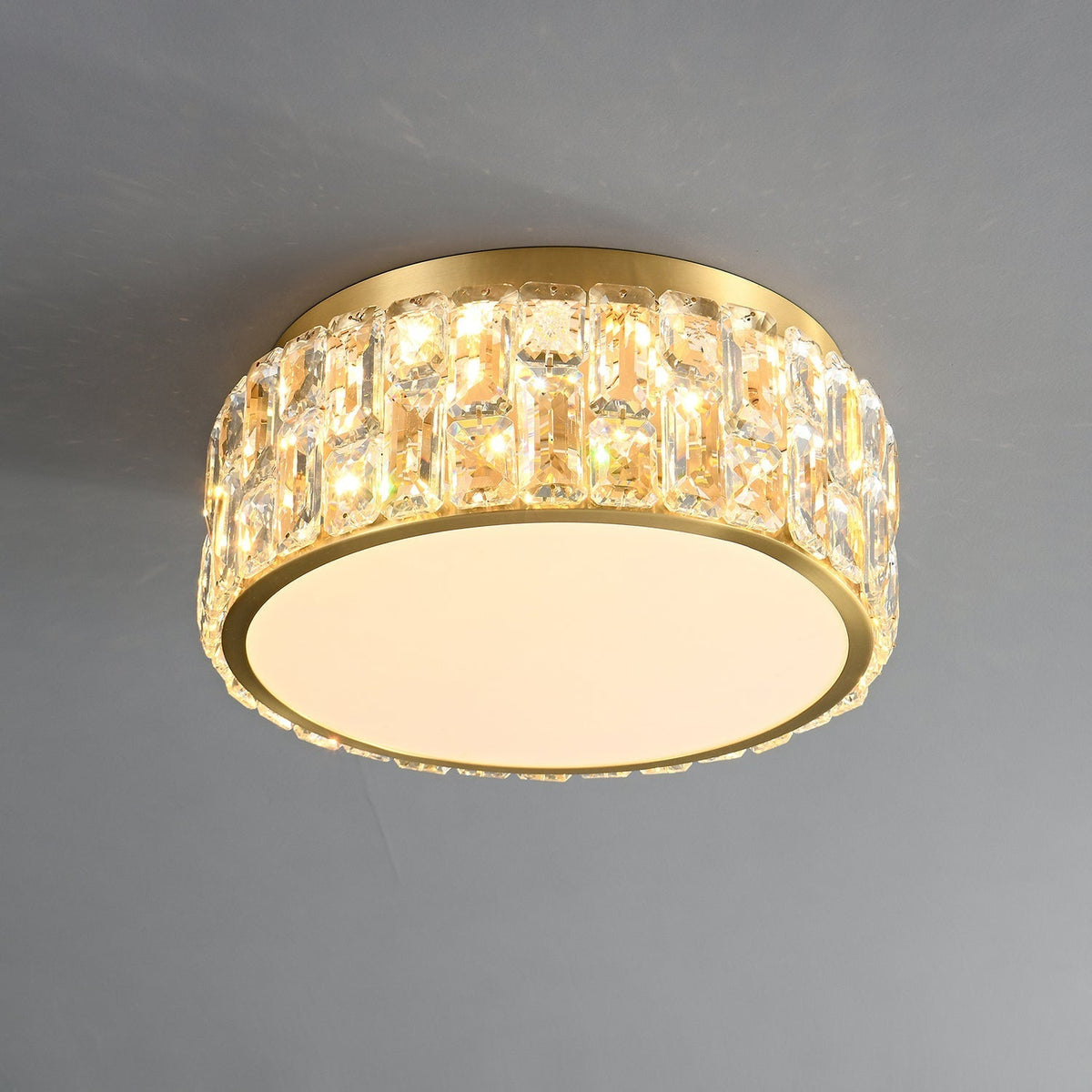 Candeeiro de teto em cristal, luxo pós-moderno Cimare