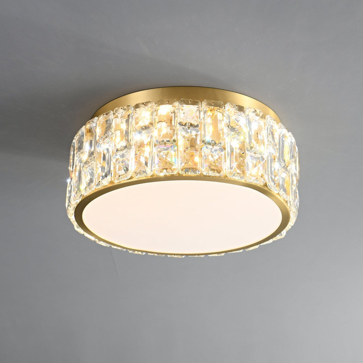 Candeeiro de teto em cristal, luxo pós-moderno Cimare