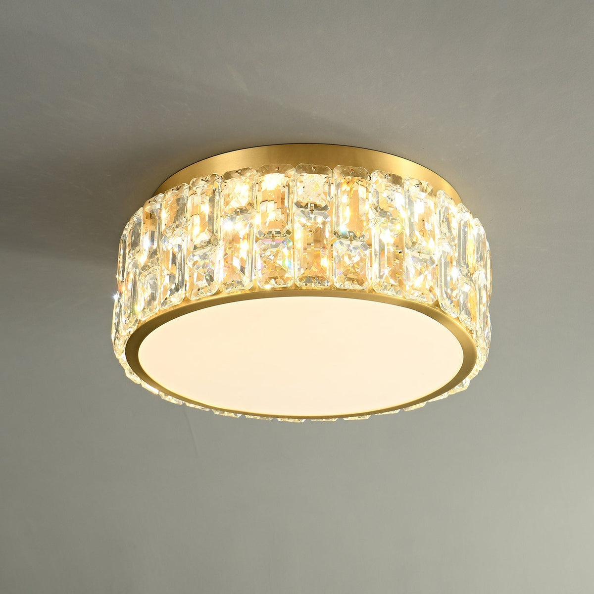 Candeeiro de teto em cristal, luxo pós-moderno Cimare