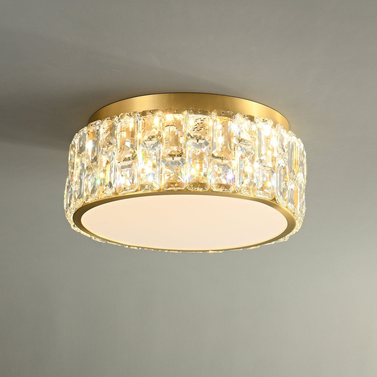 Candeeiro de teto em cristal, luxo pós-moderno Cimare