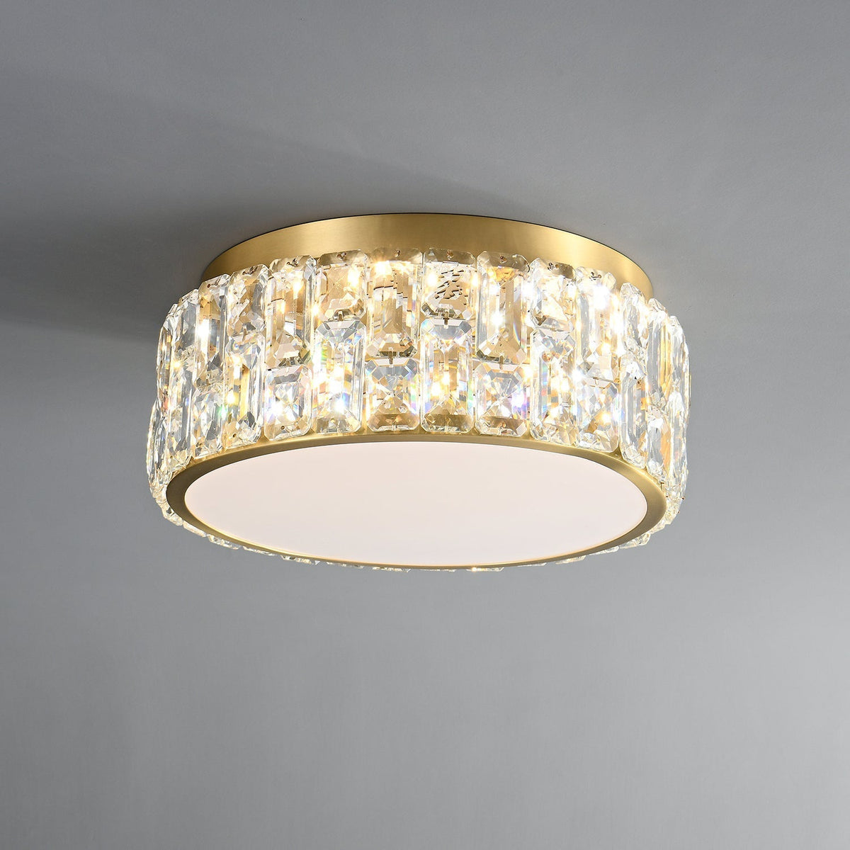 Candeeiro de teto em cristal, luxo pós-moderno Cimare