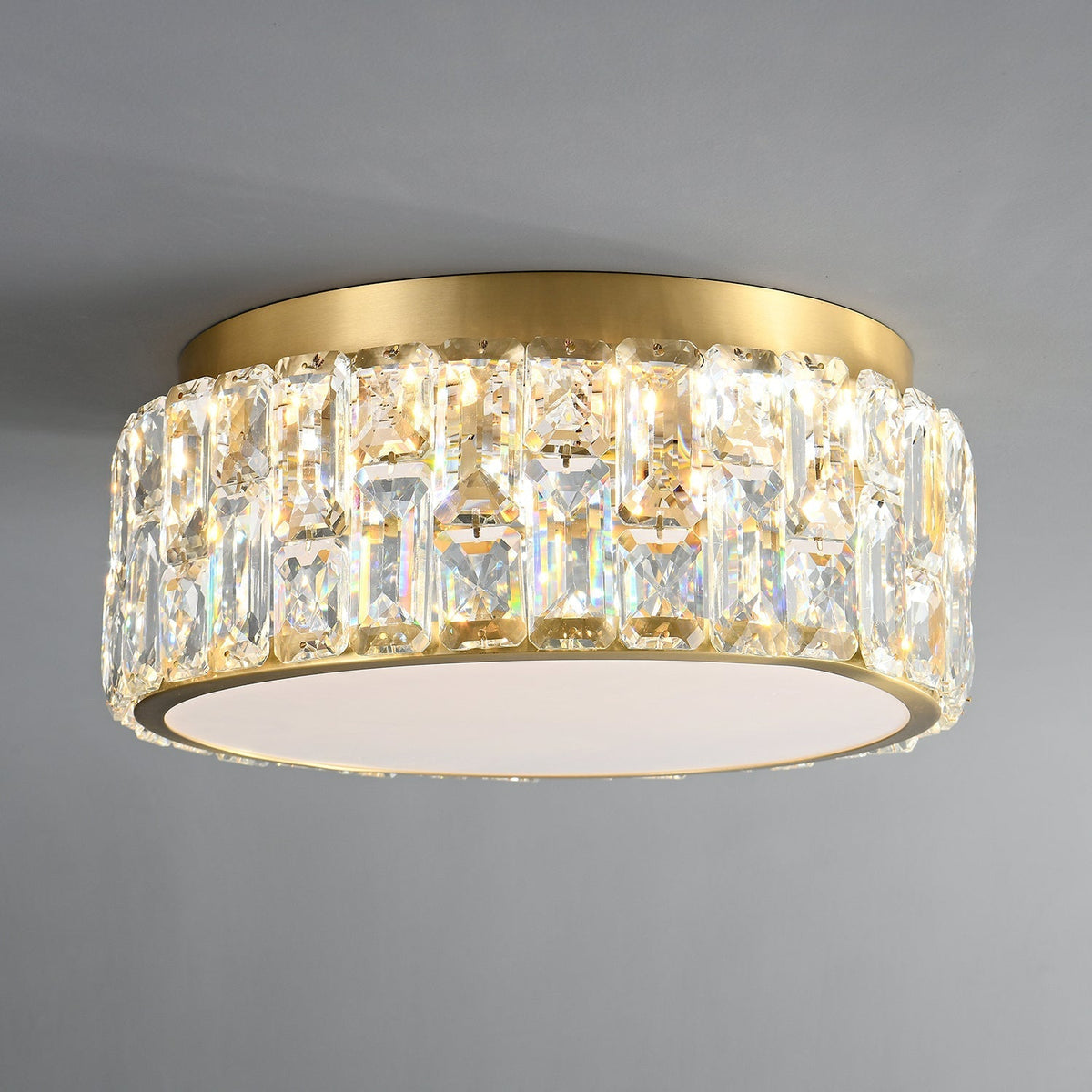 Candeeiro de teto em cristal, luxo pós-moderno Cimare