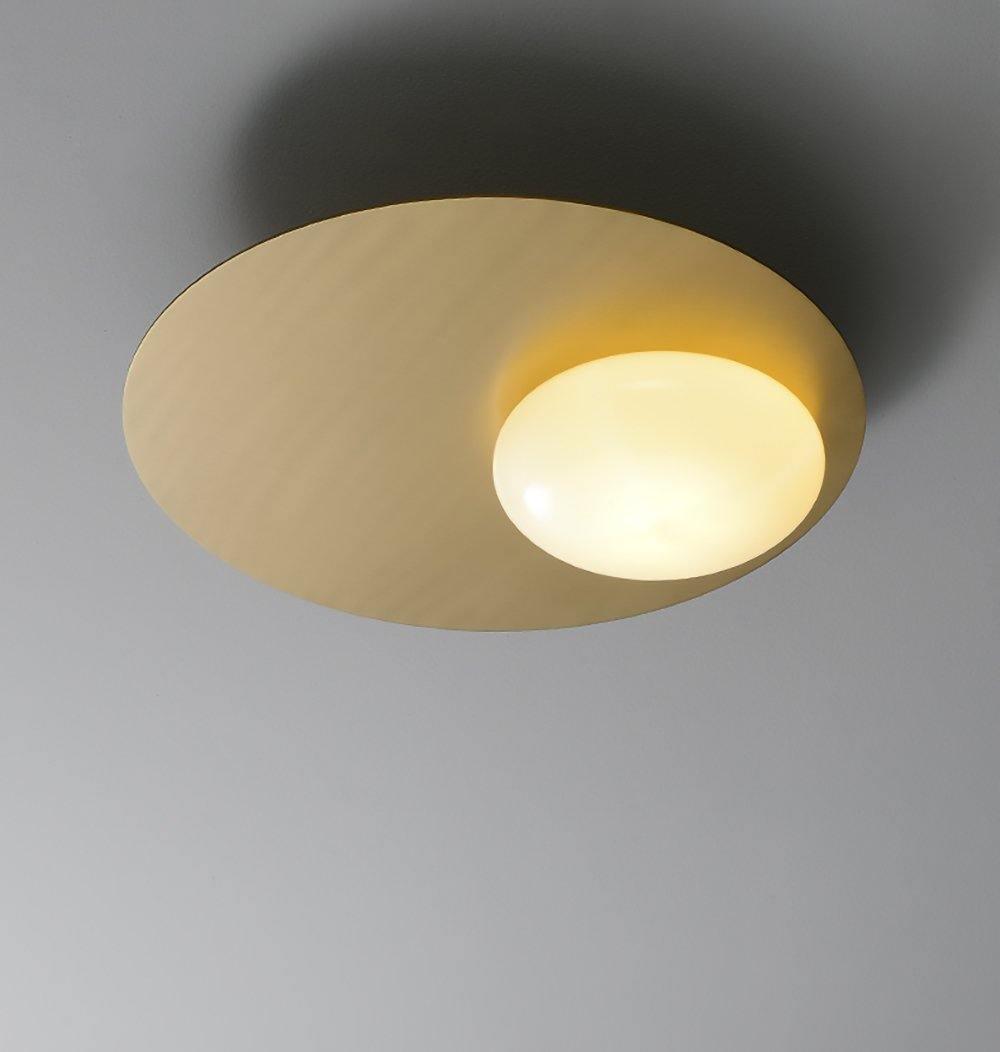 Ivsolion modern minimalistisk vinklad vägglampa i glas