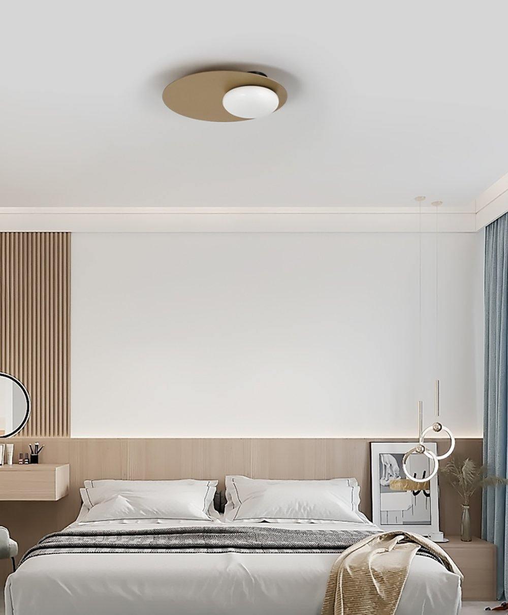 Ivsolion modern minimalistisk vinklad vägglampa i glas