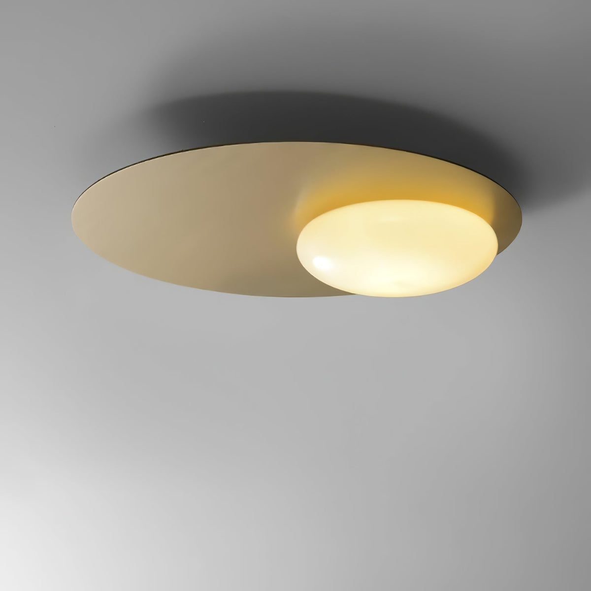 Ivsolion modern minimalistisk vinklad vägglampa i glas