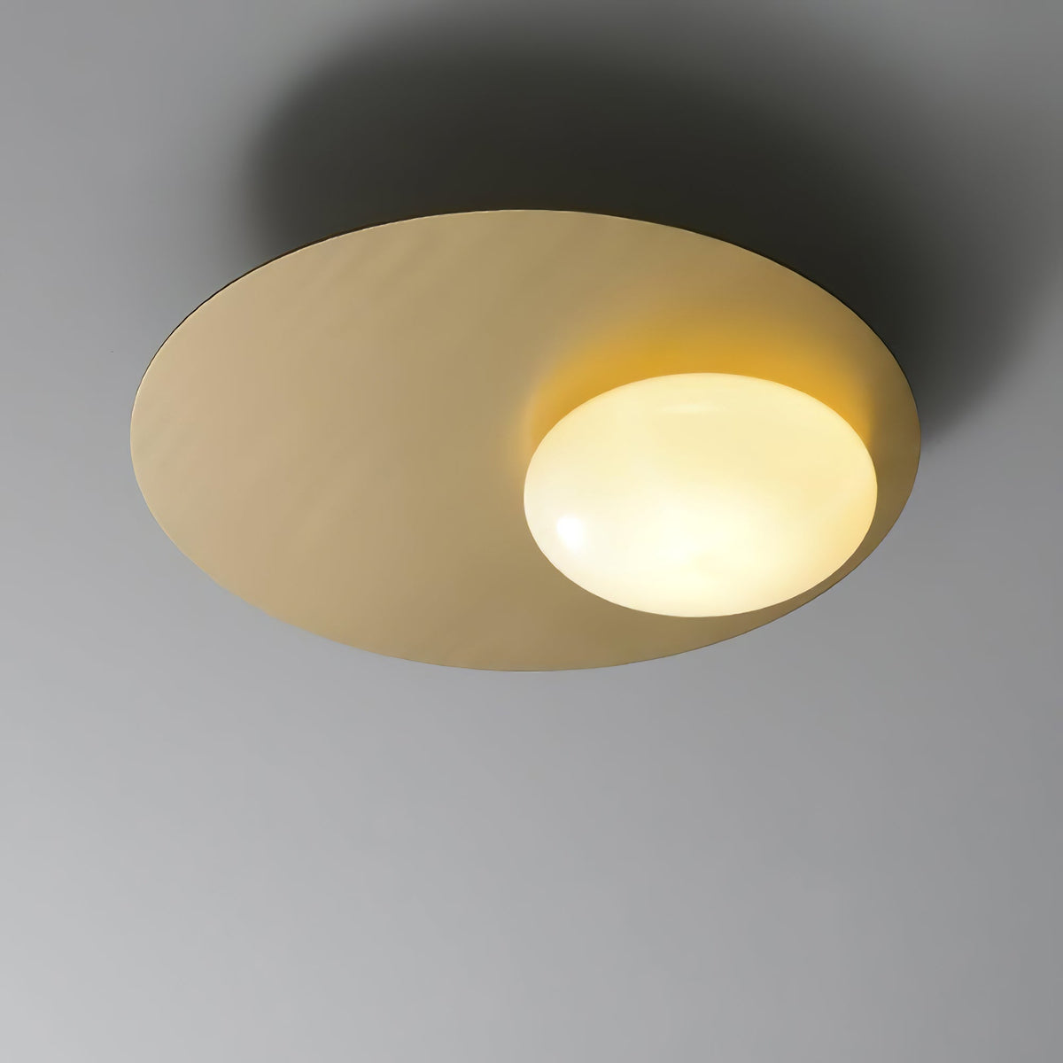 Ivsolion modern minimalistisk vinklad vägglampa i glas
