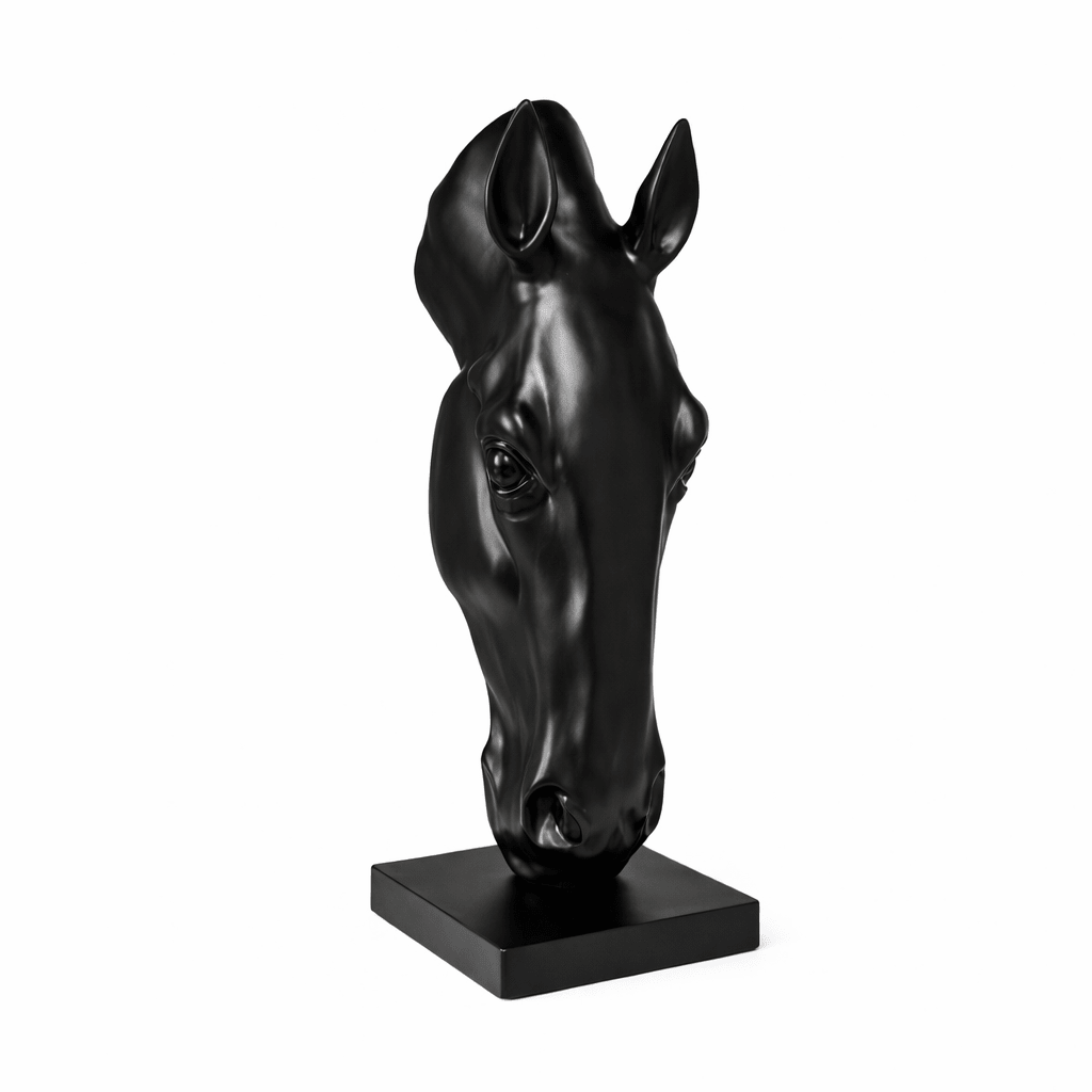 Escultura de cabeça de cavalo Seraphel