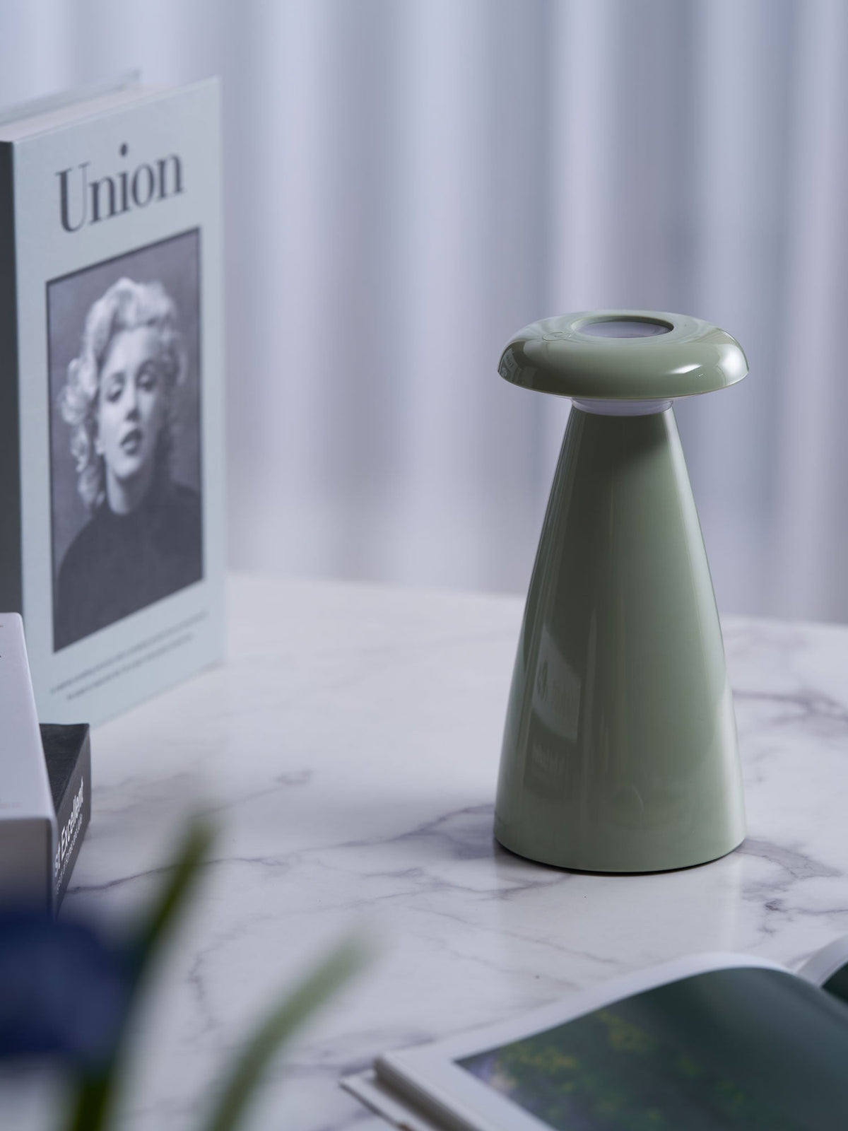 Mushroove minimalistisk keramisk bordslampa