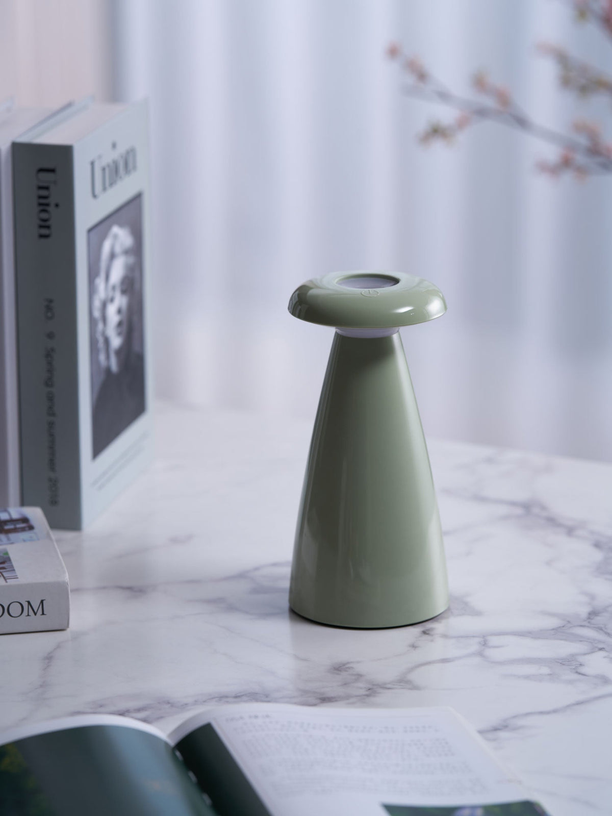 Mushroove minimalistisk keramisk bordslampa