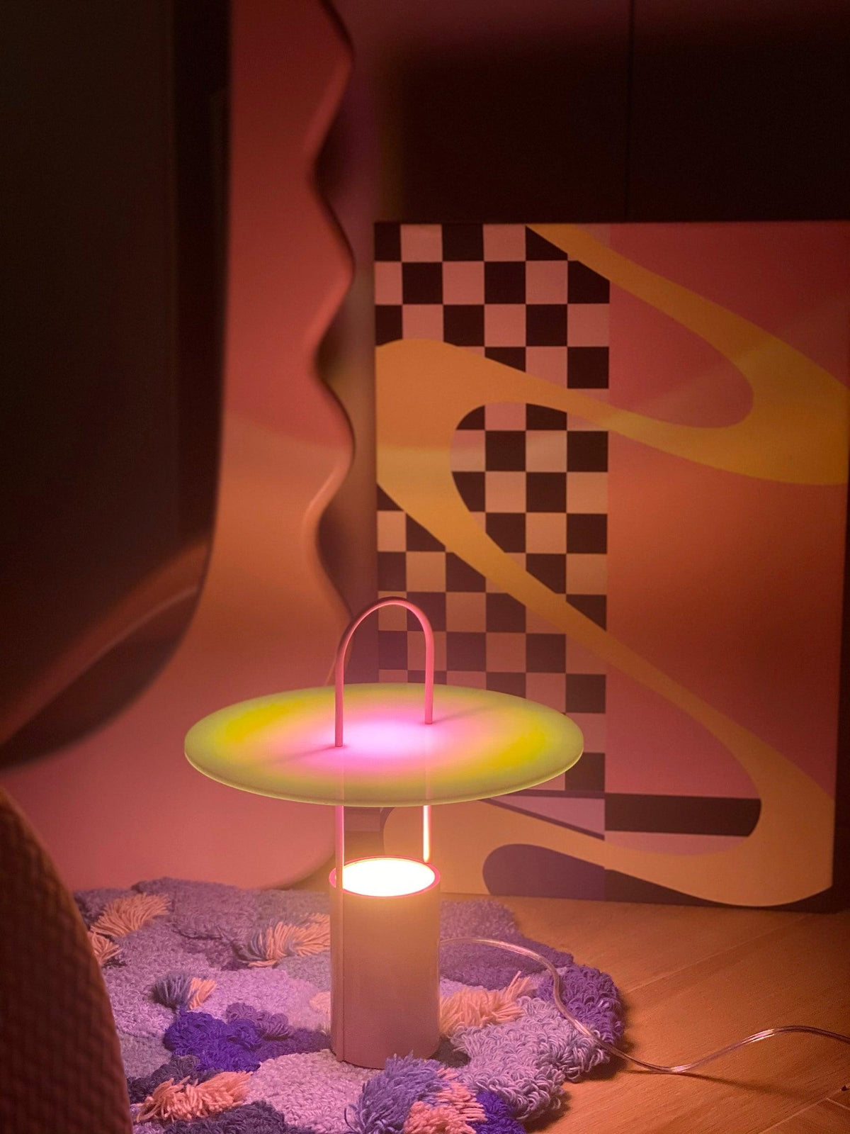 Hattie moderne bordlampe
