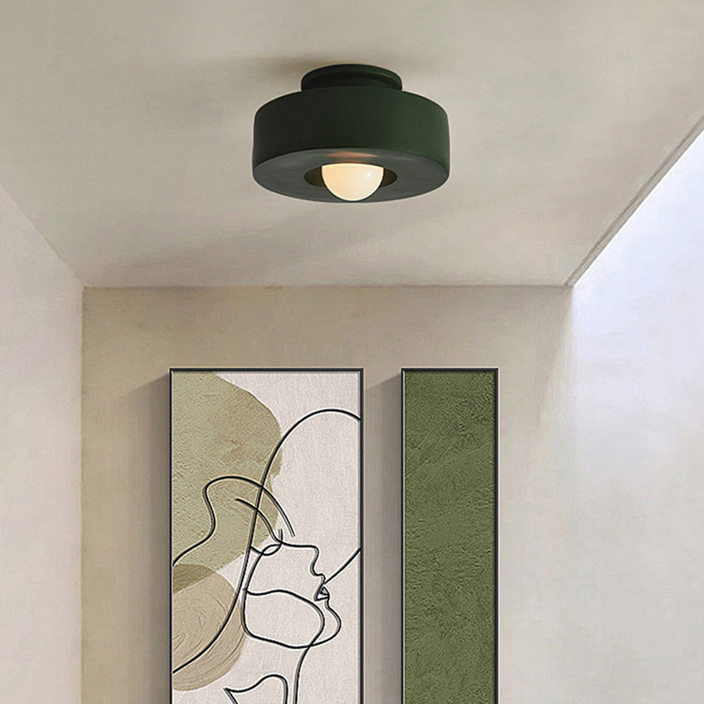 Candeeiro de teto de montagem saliente Aria nórdico estilo macaron para quarto