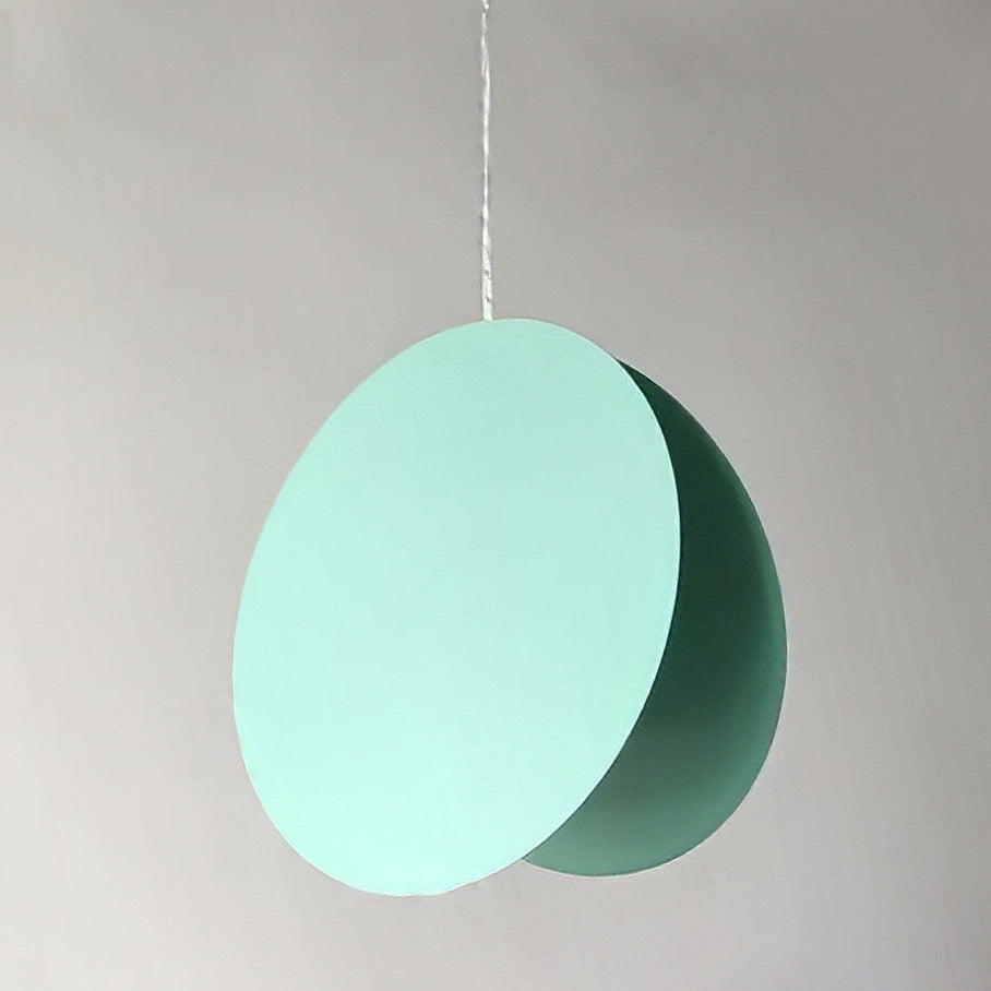 Valentina kringlóttur hengilampi, málmur, 6 litir, 7.8″/11.8″