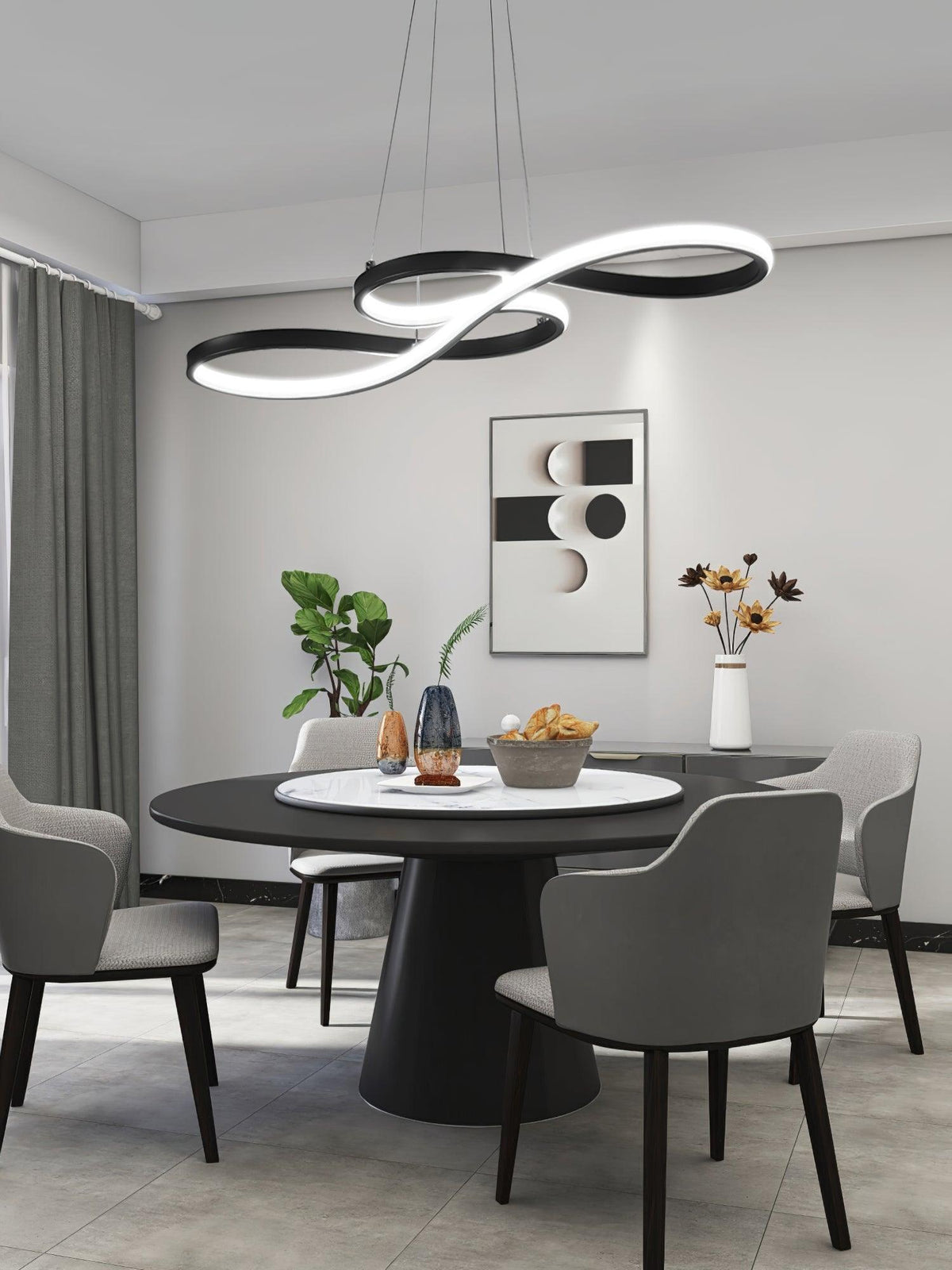 Dal moderne minimalistisk pendellampe