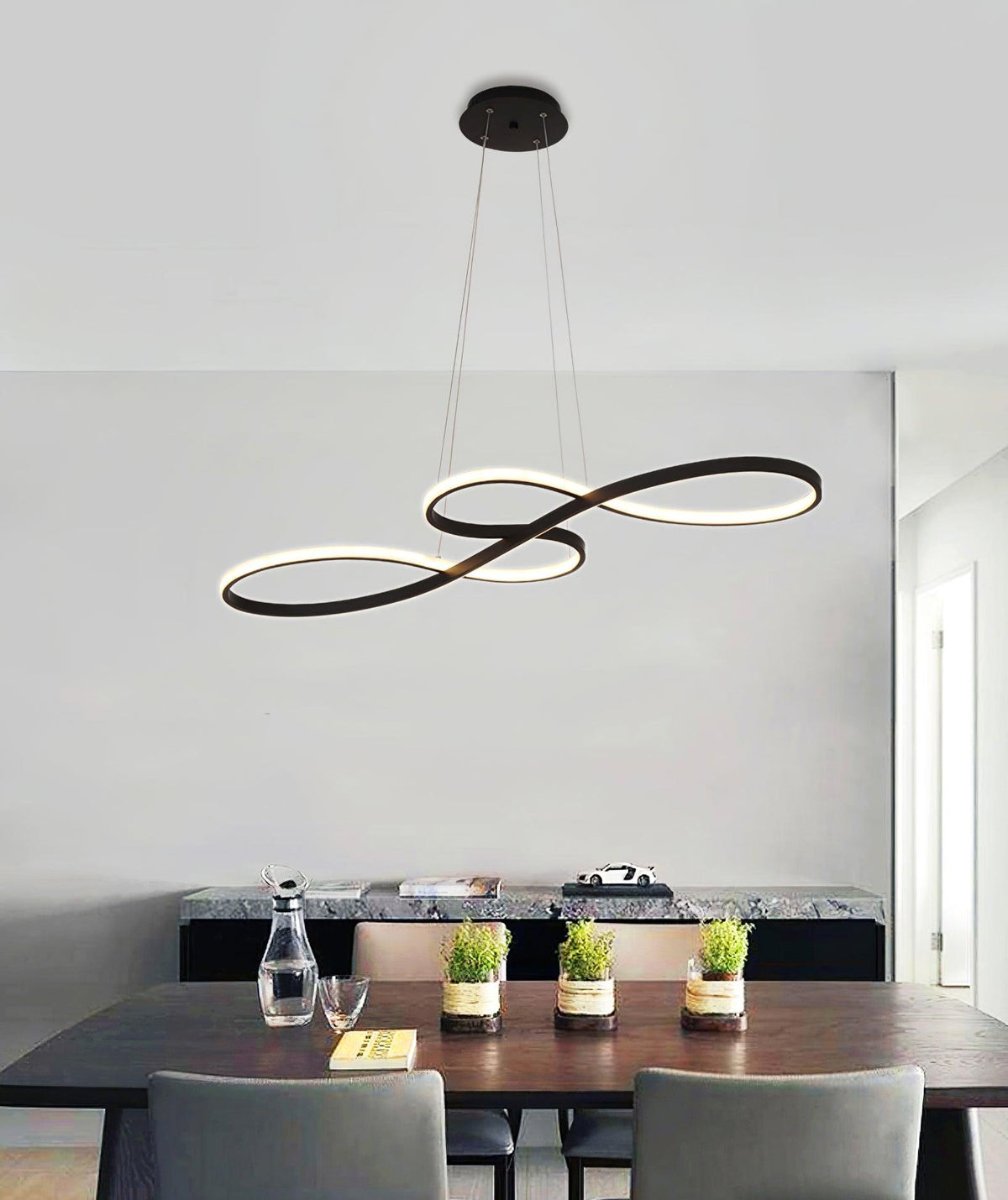 Dal moderne minimalistisk pendellampe