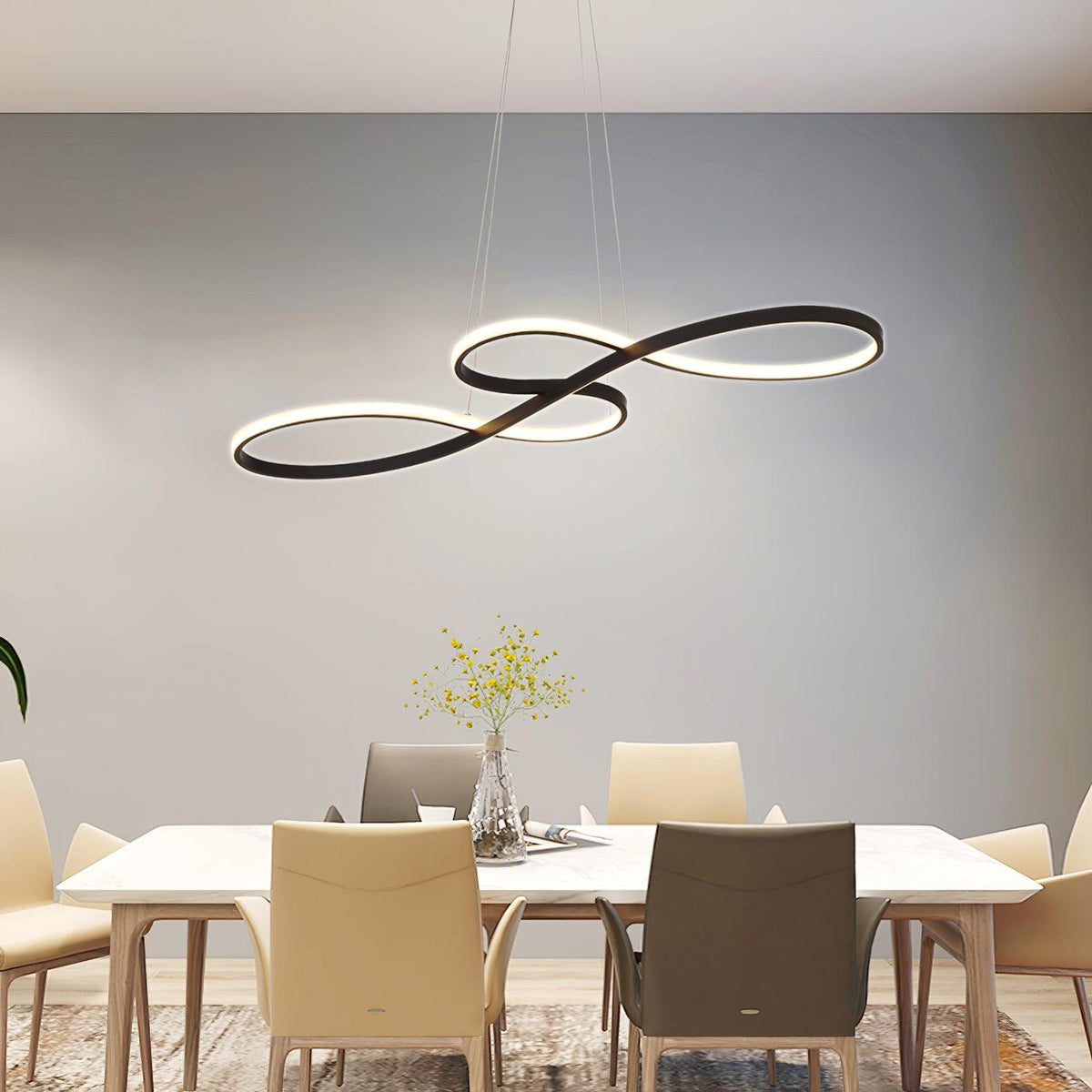 Dal moderne minimalistisk pendellampe