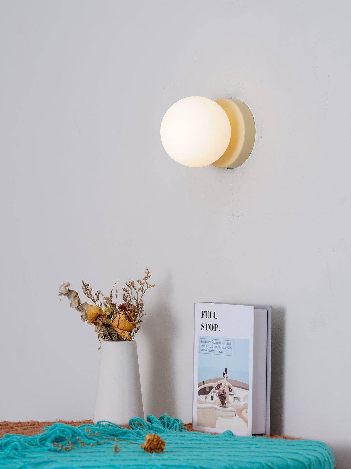 Candeeiro de parede moderno minimalista de vidro Celarella