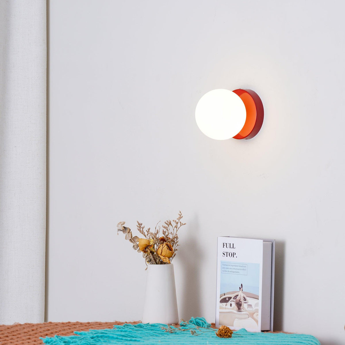 Candeeiro de parede moderno minimalista de vidro Celarella