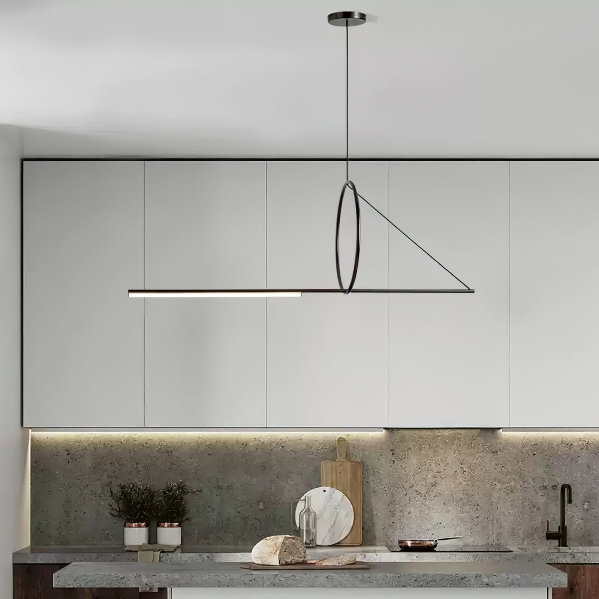 Ilzoror moderne minimalistisk nordisk pendellampe