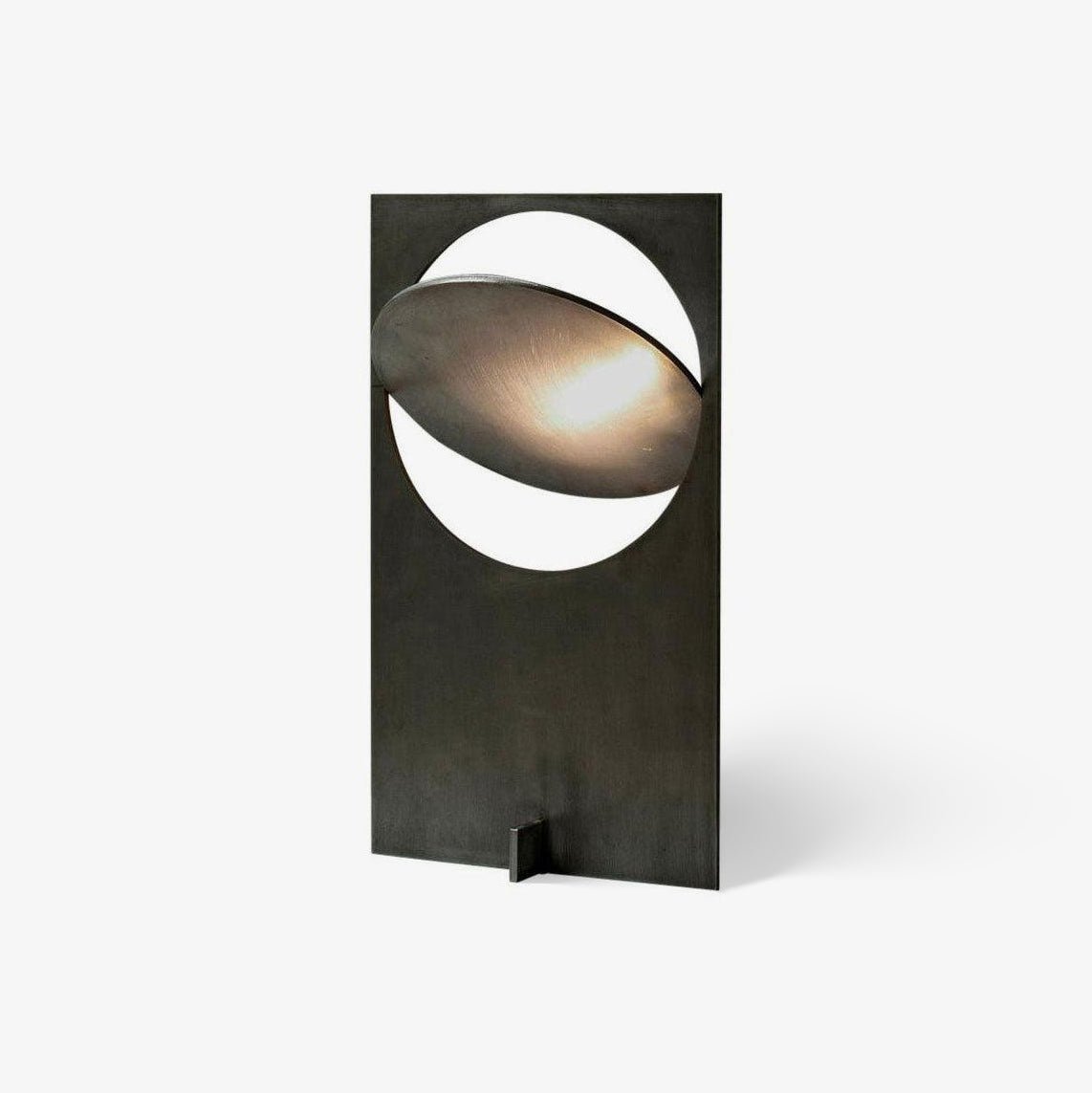 Candeeiro de mesa Terieriella com disco rotativo