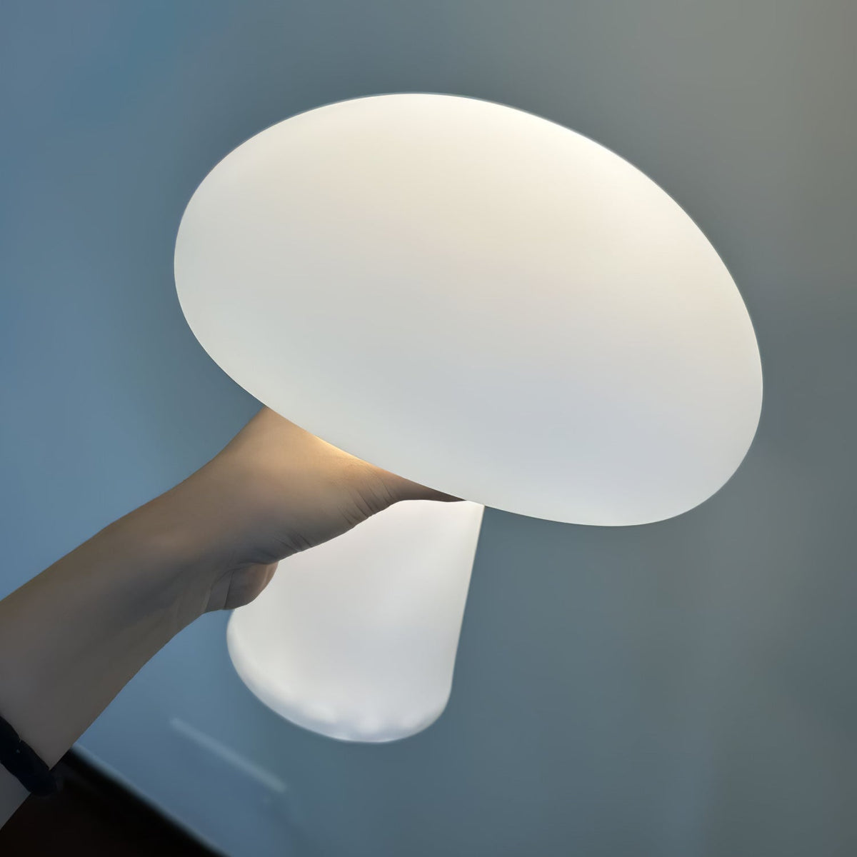 Ombra finurlig bordlampe i glas