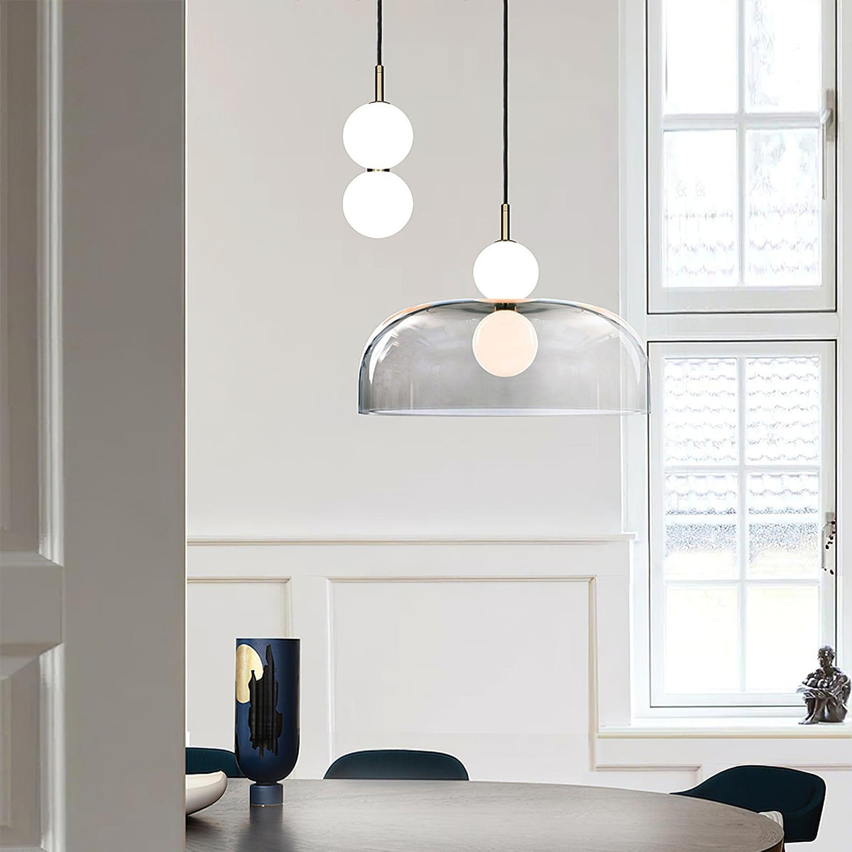 Celelia moderne minimalistisk glaspendel