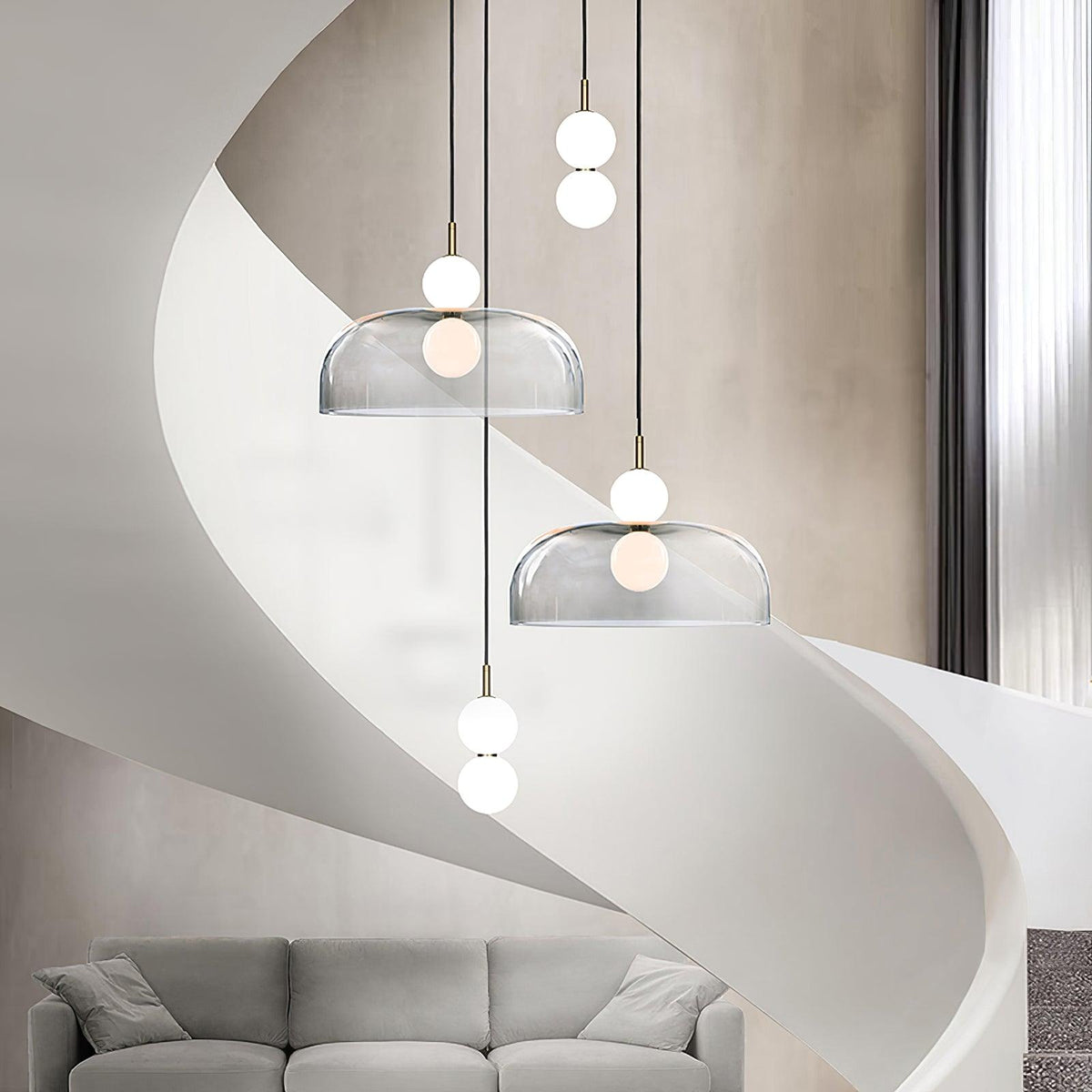 Celelia moderne minimalistisk glaspendel