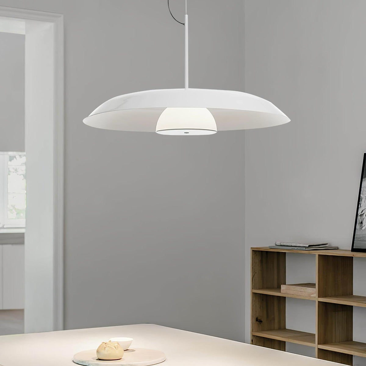 Lâmpada pendente artística de acrílico Calyx