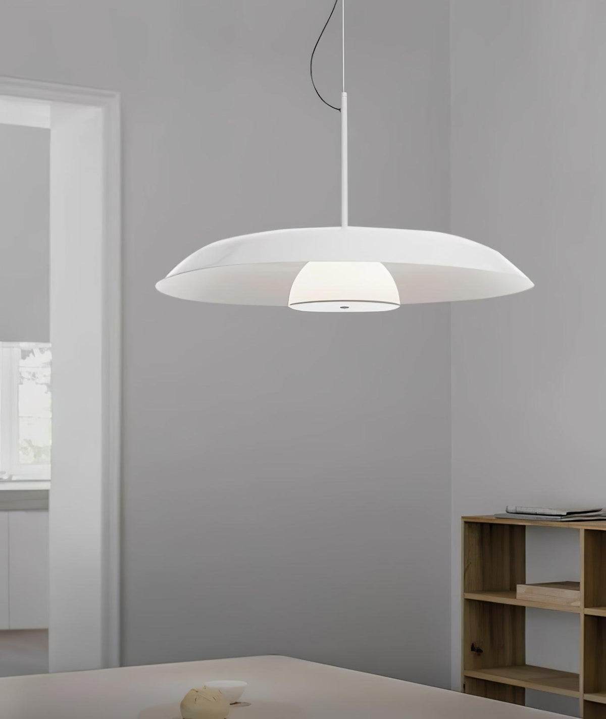 Lâmpada pendente artística de acrílico Calyx
