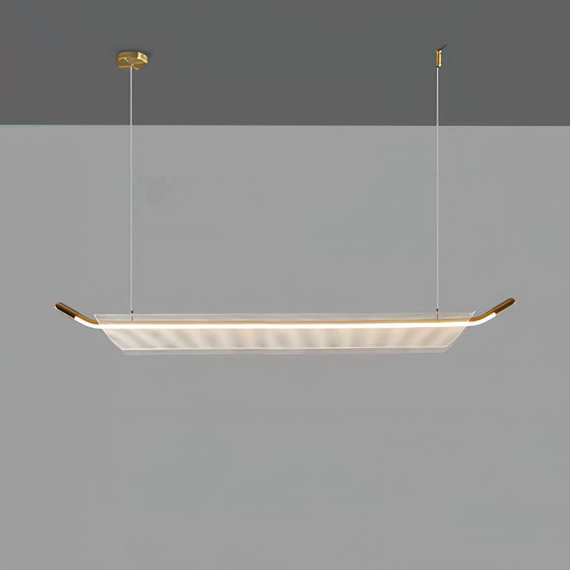 Candeeiro suspenso de acrílico moderno Glider