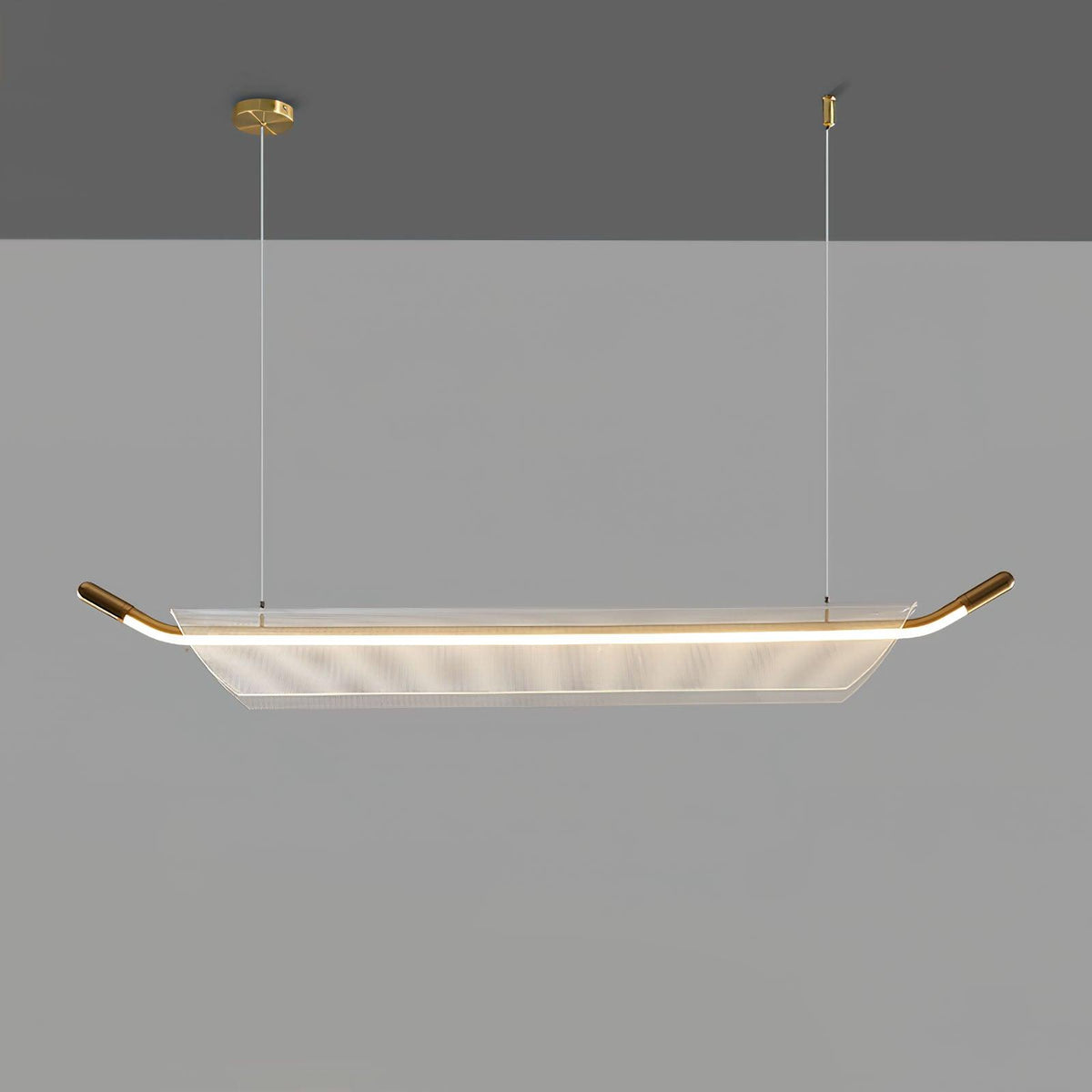 Candeeiro suspenso de acrílico moderno Glider