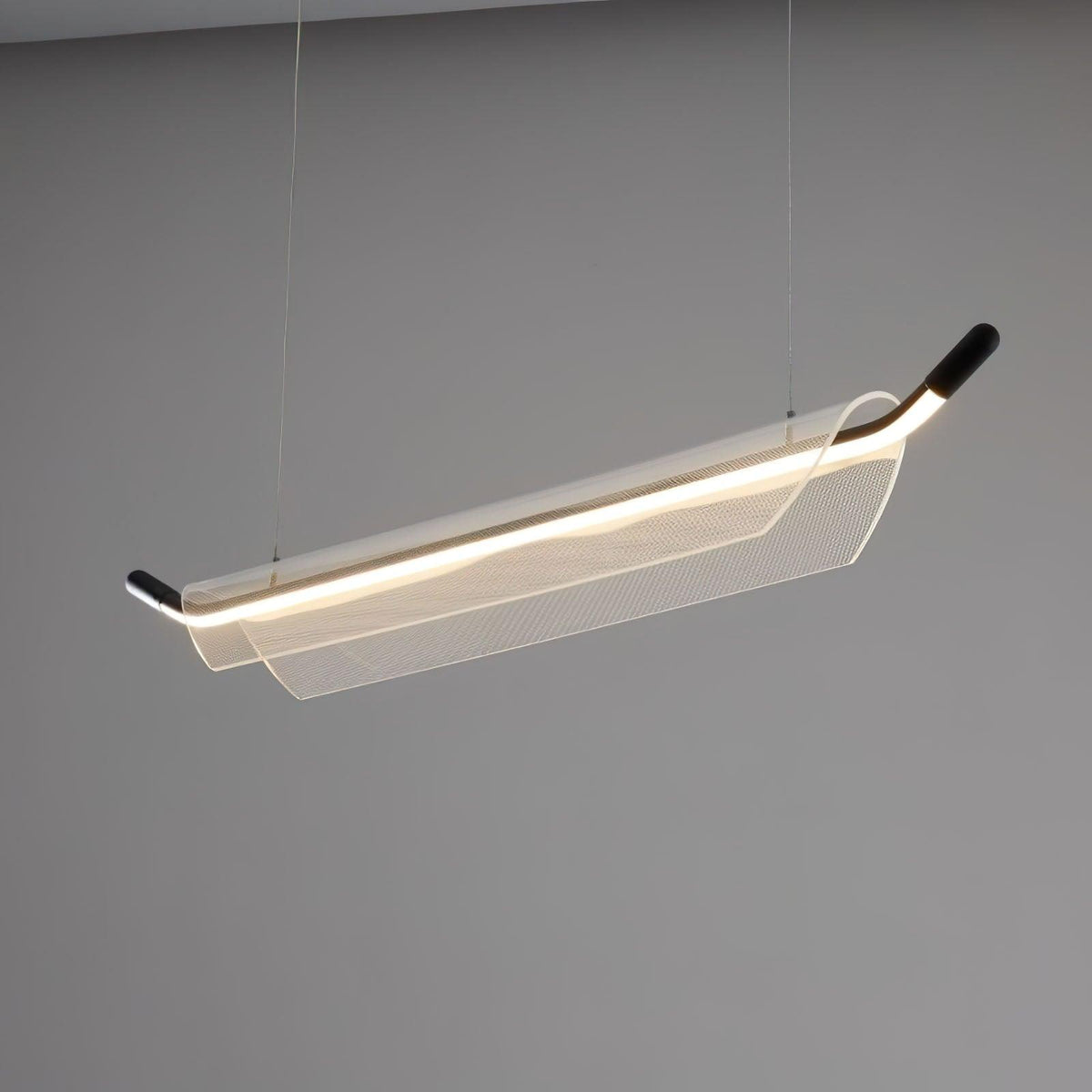 Candeeiro suspenso de acrílico moderno Glider