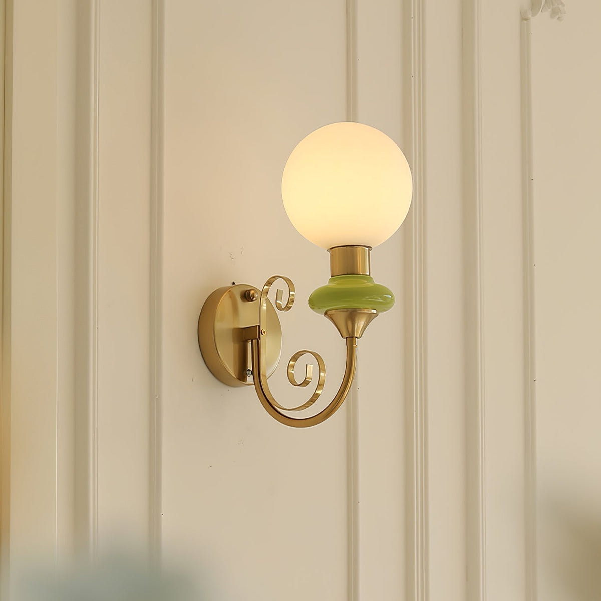 Candeeiro de parede plug-in Whirl Chic
