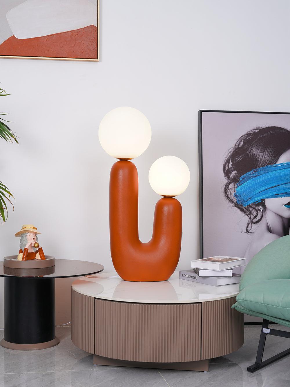 Fayorn keramisk bordslampa