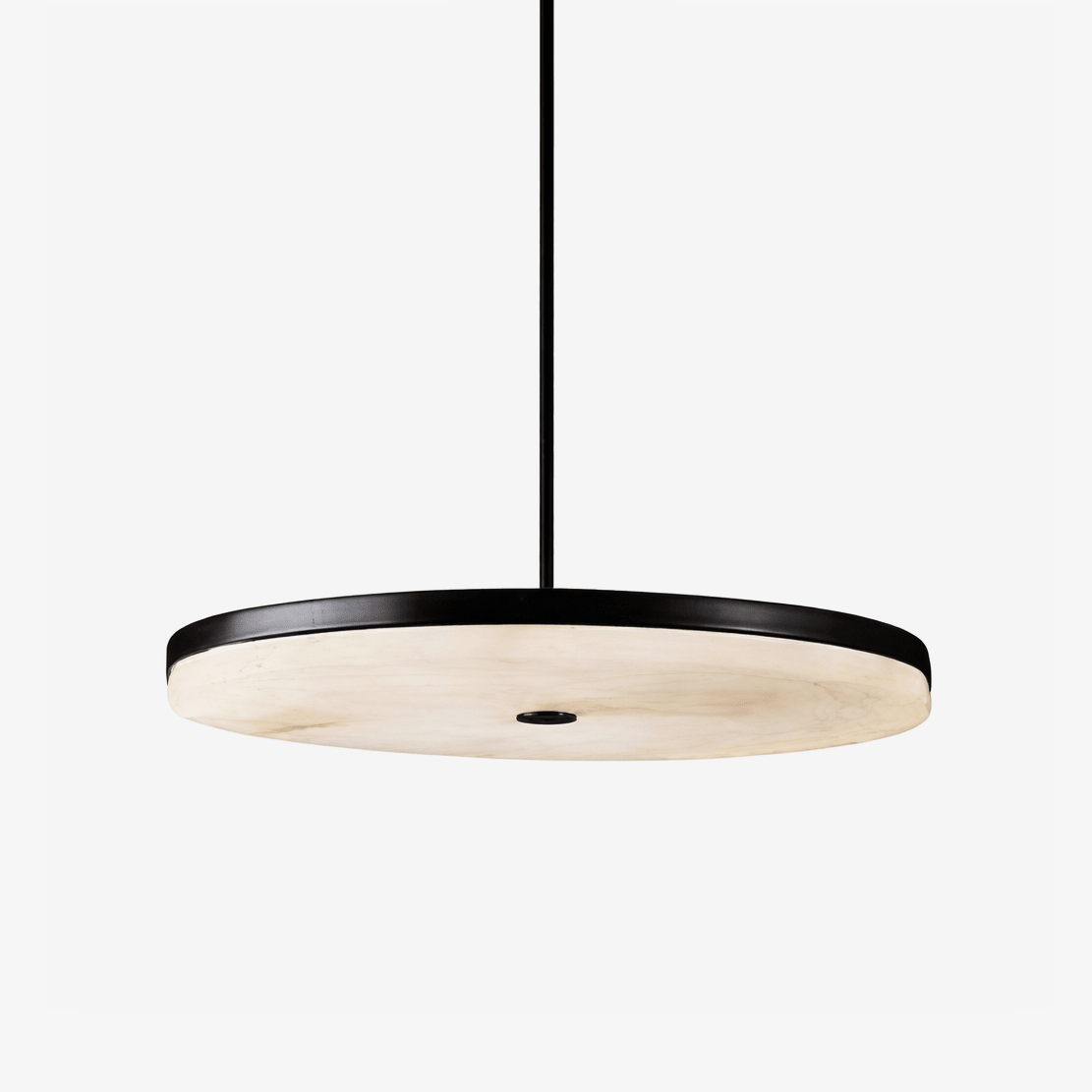 Orbis pendellampe i alabast