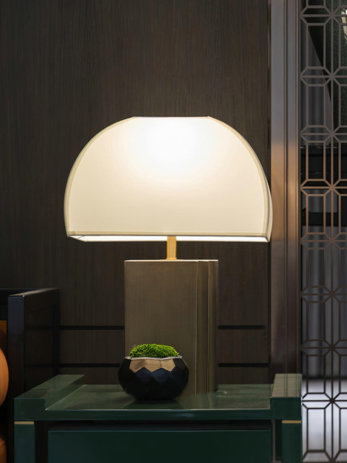 Cylo minimalistisk bordslampa i harts