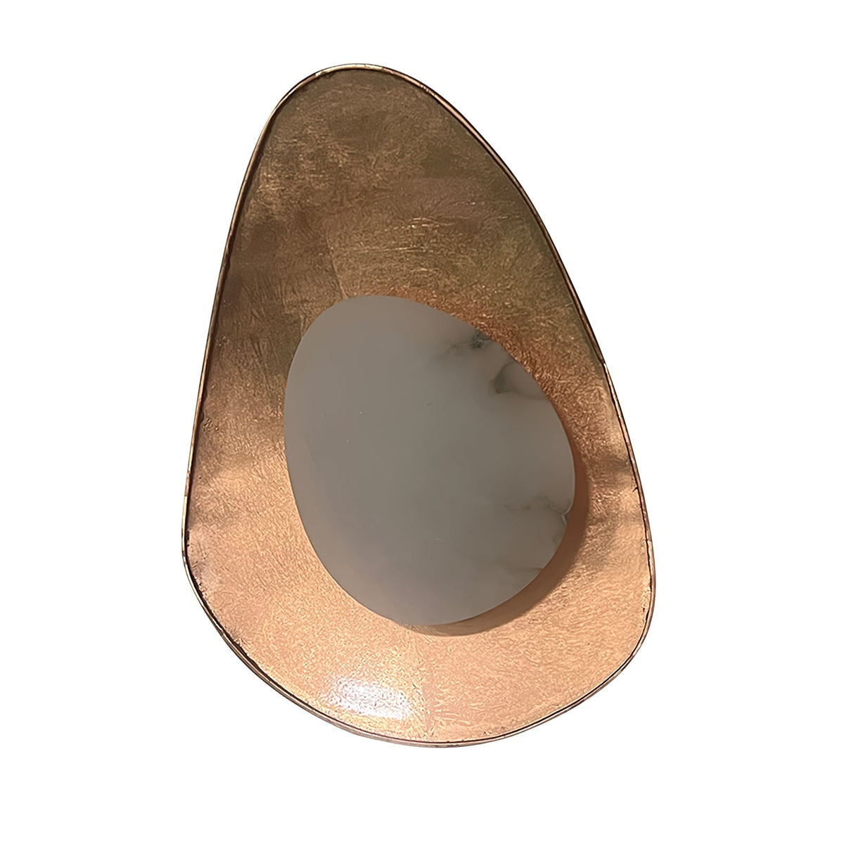 Tenbryn Organic Gilded Pebble Alabaster-vägglampa