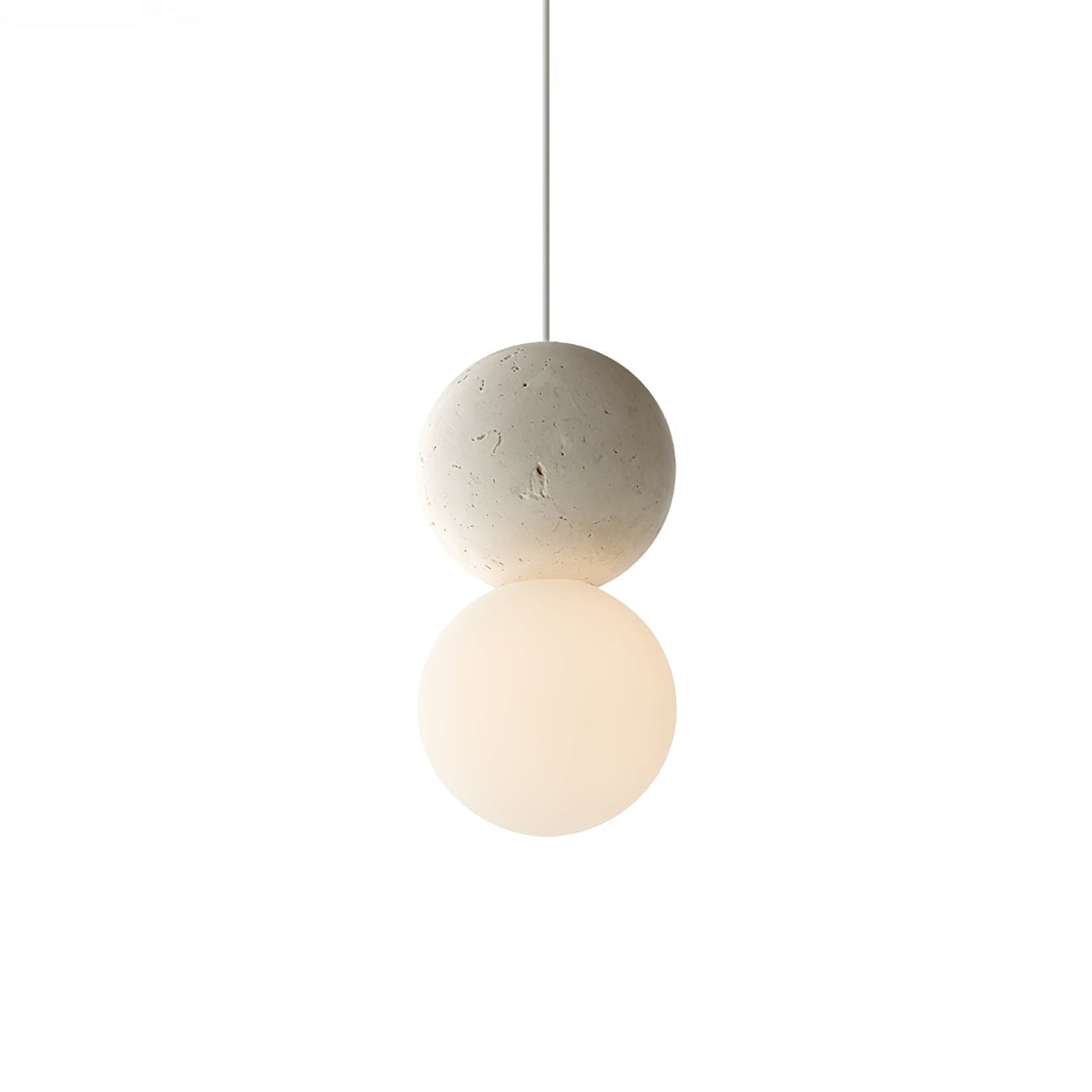 Joss minimalistisk pendellampe i cement