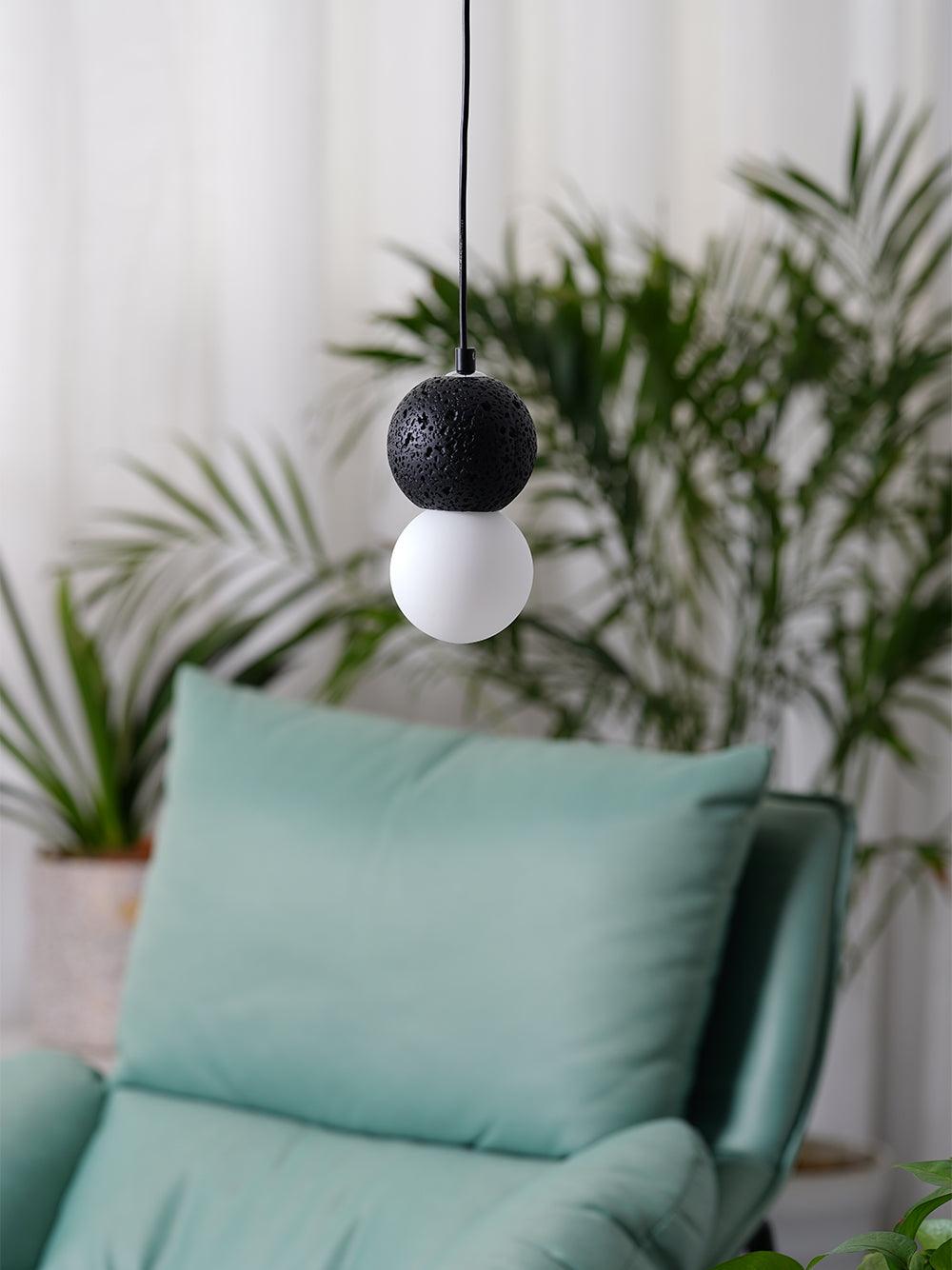 Joss minimalistisk pendellampe i cement