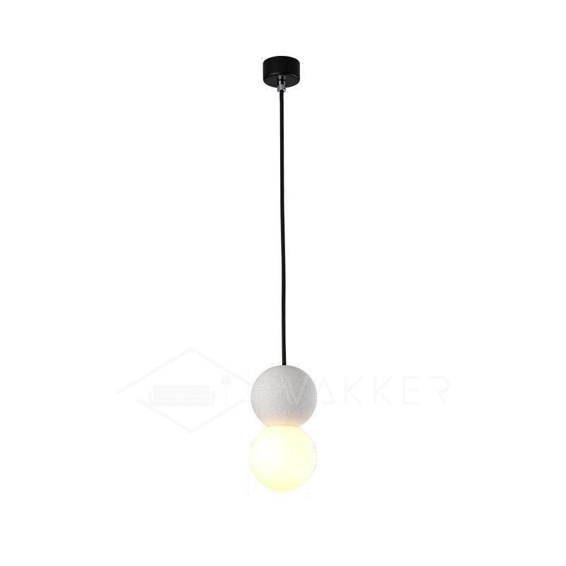 Joss minimalistisk pendellampe i cement