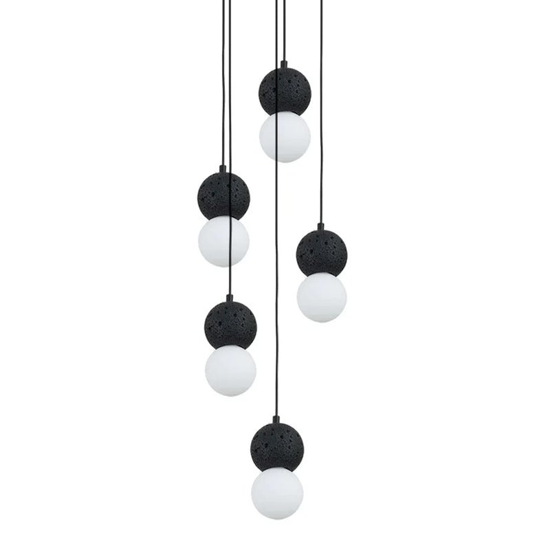 Joss minimalistisk pendellampe i cement
