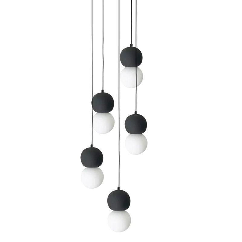 Joss minimalistisk pendellampe i cement