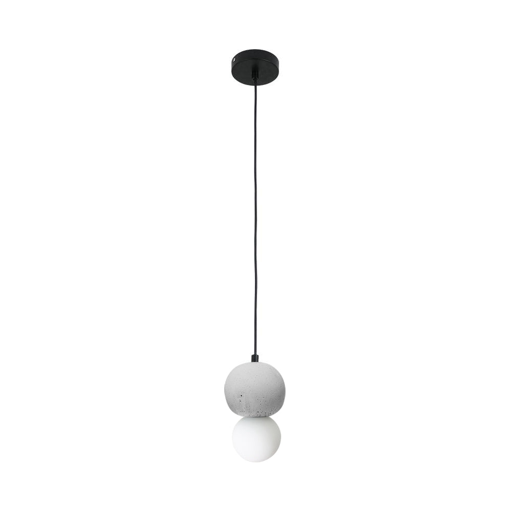 Joss minimalistisk pendellampe i cement