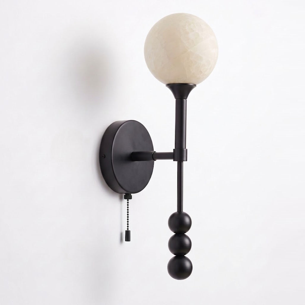 Valemont Alabaster Wall Sconce