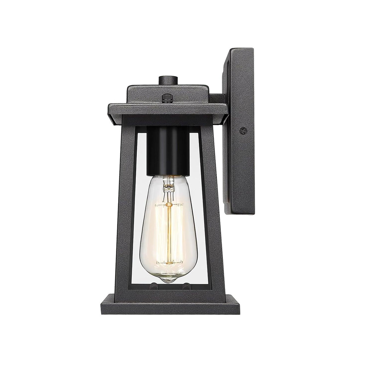 Vevelir vintage industriel udendørs lanterne-væglampe