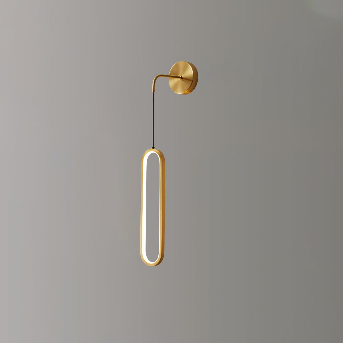 Candeeiro de parede LED em latão Solisenne Aven