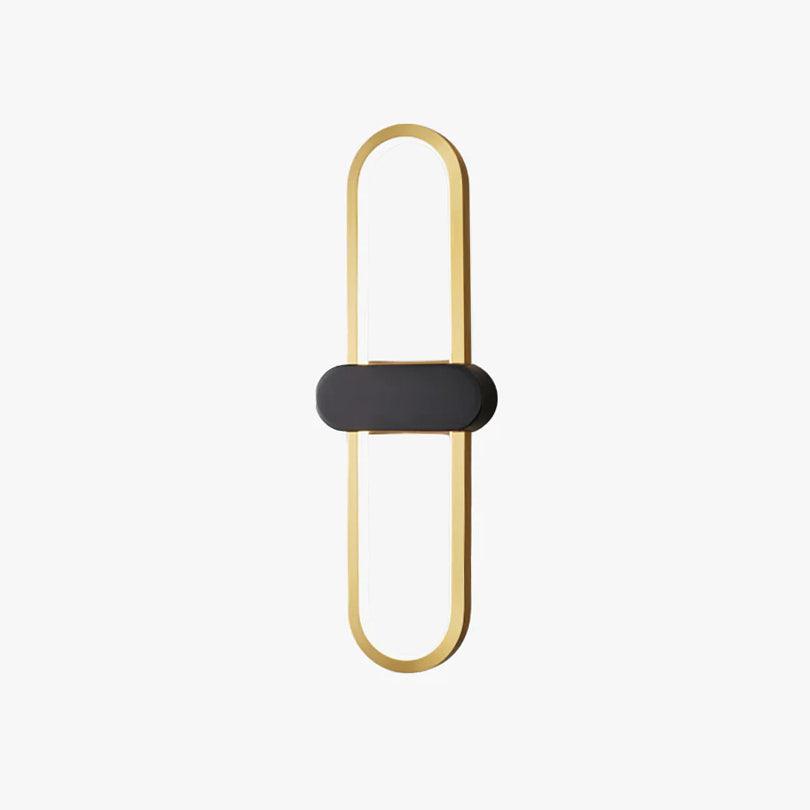 Avelon oval LED-vägglampa