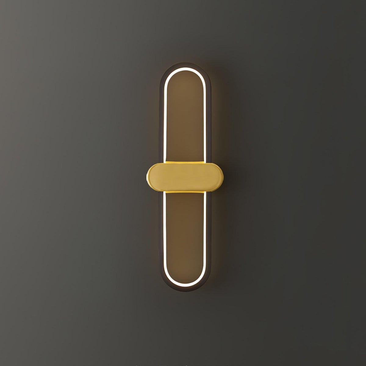 Avelon oval LED-vägglampa